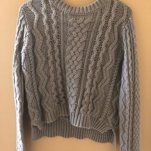 Light Gray Knit Sweater